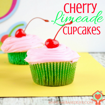 Cherry Limeade Cupcakes