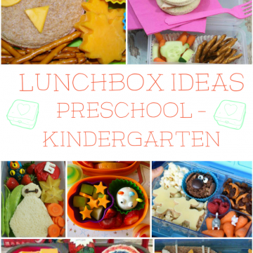 Lunchbox Ideas for Preschool or Kindergarten