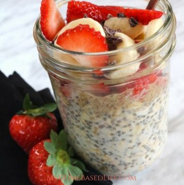 Strawberry Banana Oatmeal Parfait Recipe