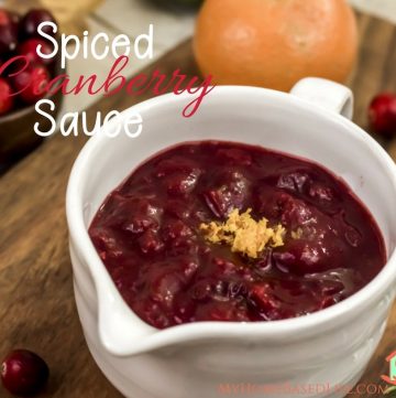 Spiced Cranberry Sauce