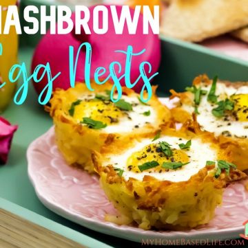 Hash Brown Egg Nests