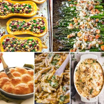 Some of the best and most popular Christmas Side Dishes are right here! Over 100 recipes to make your holiday meal top notch this year. #Christmas #sidedish #recipe #myhomebasedlife | Christmas Side Dishes | Christmas | Side Dish Recipes | Christmas Dinner |