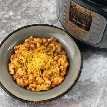 Instant Pot Cheesy Goulash