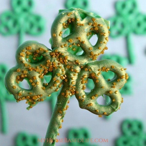 Shamrock Pretzels
