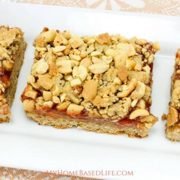 Peanut Butter & Jelly Snack Bars Recipe