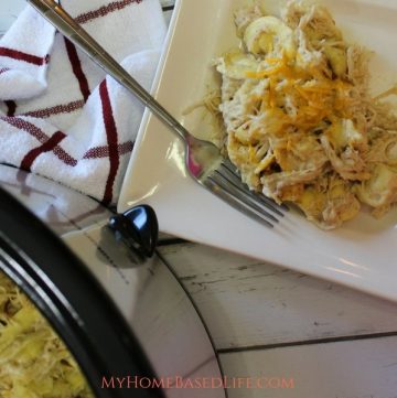 Crockpot Chicken Tortellini Alfredo Recipe