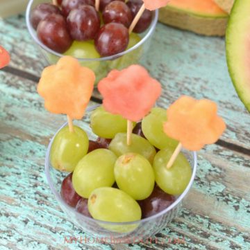 Flower Garden Fruit Cup Snacks