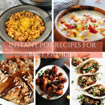 This is a one-stop shop for all the Instant Pot recipes you'll ever need. Pick out one of these 101 IP recipes and have a great dinner in minutes! #instantpot #dinner #easydinners #busyfamily #tasty #myhomebasedlife | Instant Pot Recipes | Busy Family Meals | Dinner Recipes | Easy Dinner Ideas |