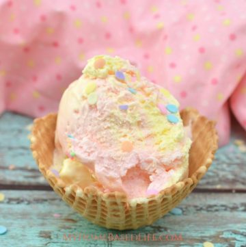 The whole family will enjoy this ice cream, they can even help make it. Lemon Ice Cream is simple and perfect for summer days. #icecream #nochurn #lemon #dessert #myhomebasedlife | Ice Cream Recipes | No Churn Ice Cream Recipes | Lemon Recipes | Easy Dessert Recipes |