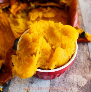Put an end to buying pumpkin every year. Let me show you How to make your own Pumpkin Puree for all of your pumpkin recipes needs. #pumpkinrecipes #pumpkinpuree #homemade #howto #myhomebasedlife | Pumpkin Recipes | Homemade Pumpkin Puree | How to make pumpkin puree |