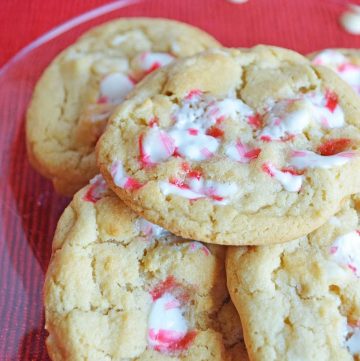 white chocolate candy cane cookie recipe