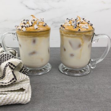 cookies and cream Dalgona Coffee