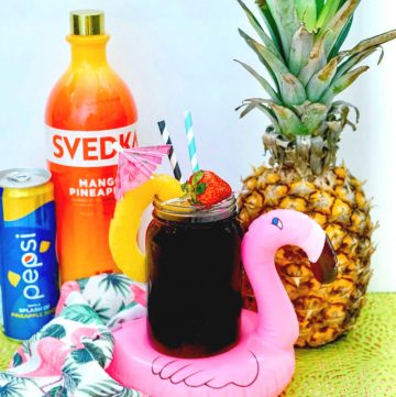 tropical Pepsi cocktail