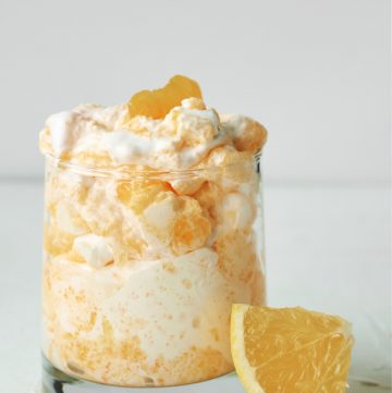 orange jello fluff salad