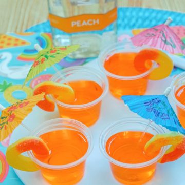 peach jello shots