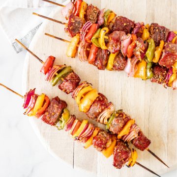 teriyaki steak skewer recipe