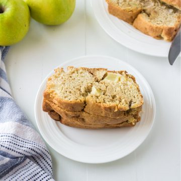 homemade apple bread
