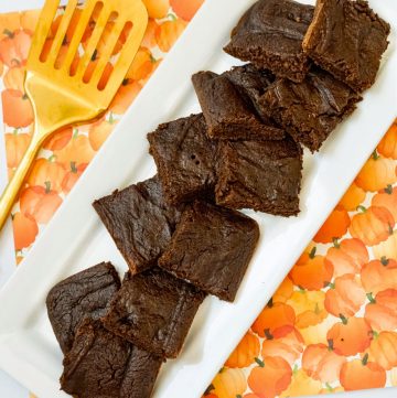 easy pumpkin brownie recipe