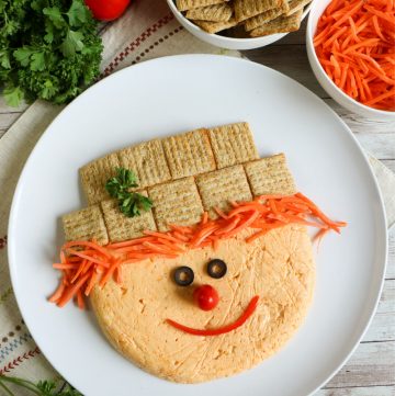 Scarecrow Cheese Ball recipe