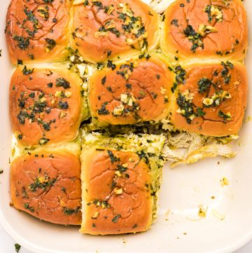 chicken pesto slider recipe