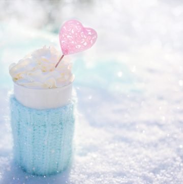 Whipped Cream in the snow