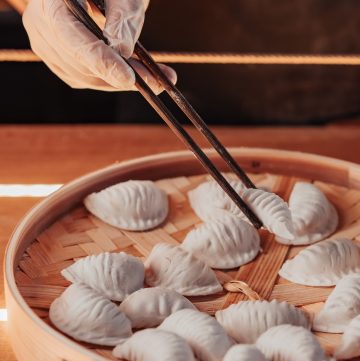 Bamboo Steamer Dumplins