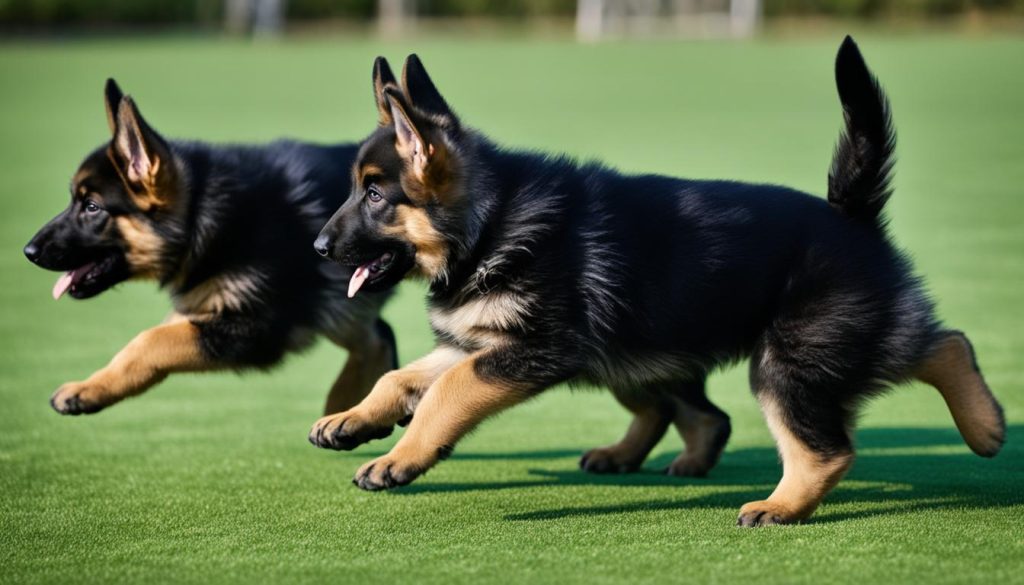 German Shepherd puppies training activities German Shepherd puppies training activities