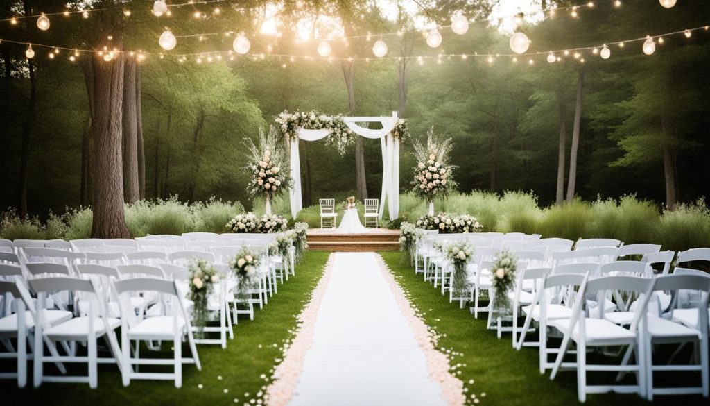 outdoor wedding aisle decorations outdoor wedding aisle decorations