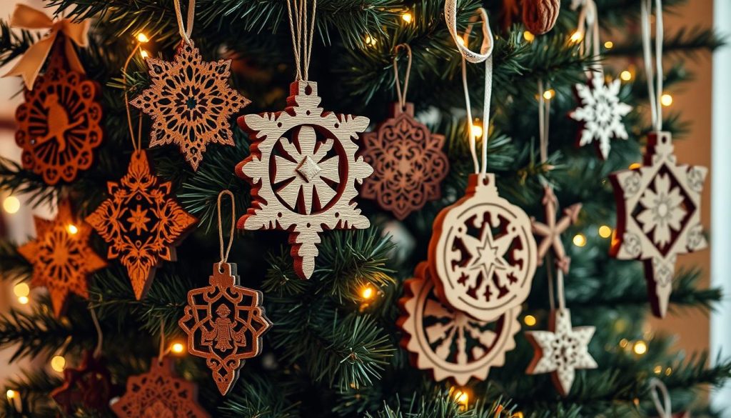 handcrafted wooden Christmas ornaments handcrafted wooden Christmas ornaments